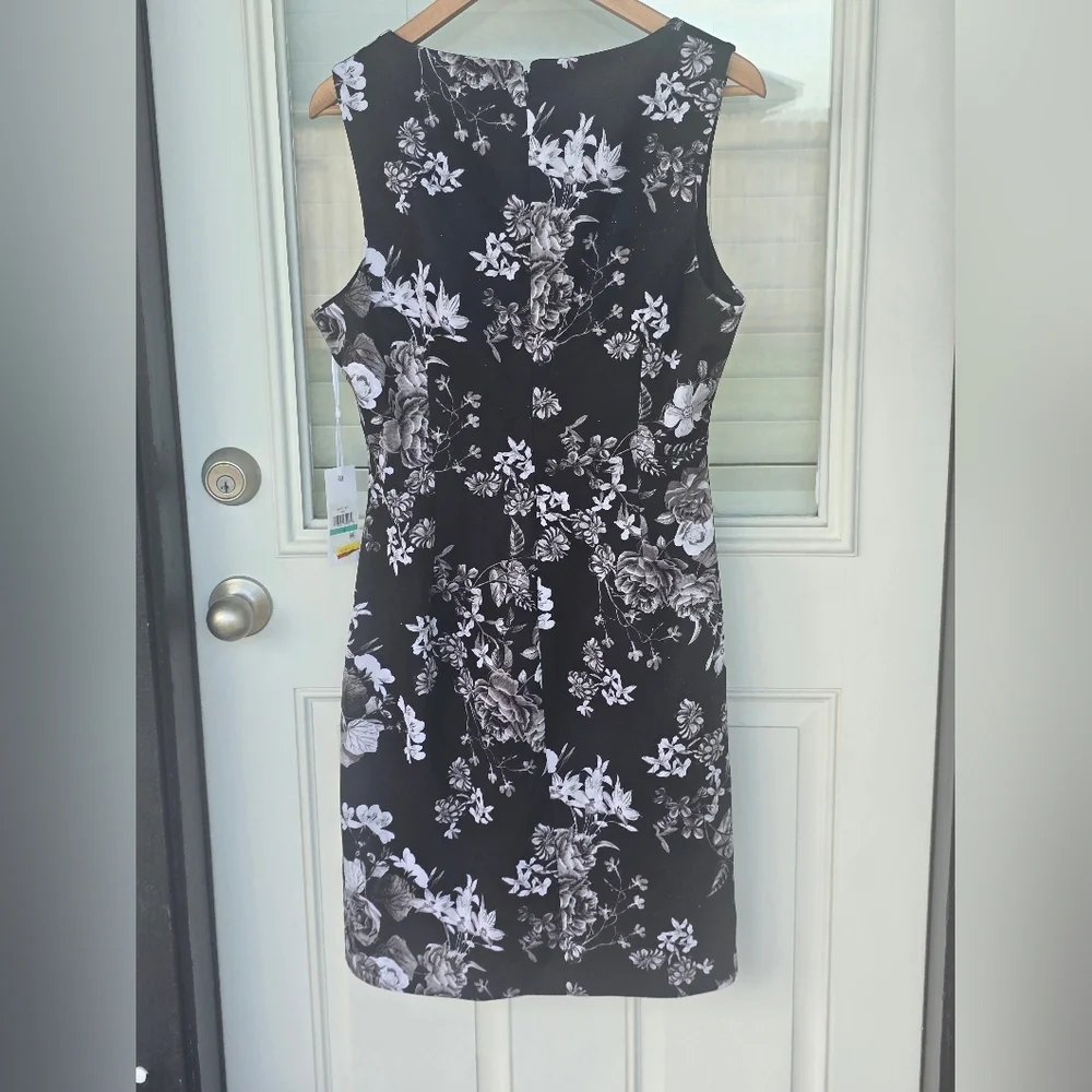 $116 Siena Women Printed Sleeveless Scuba Bodycon Dress Sz 16 Cocktail Party NWT - Picture 14 of 15